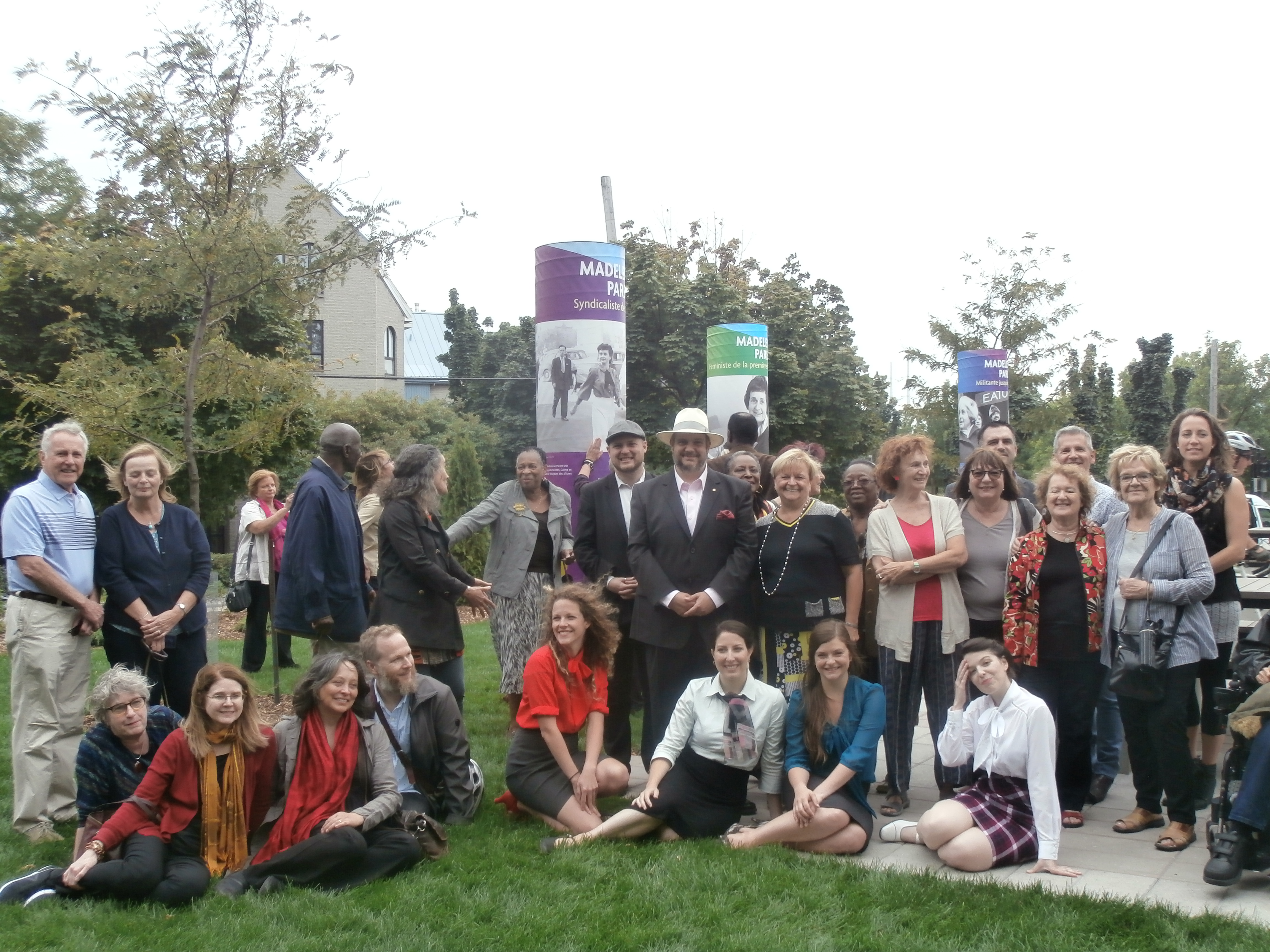 Madeleine Parent Park Opening